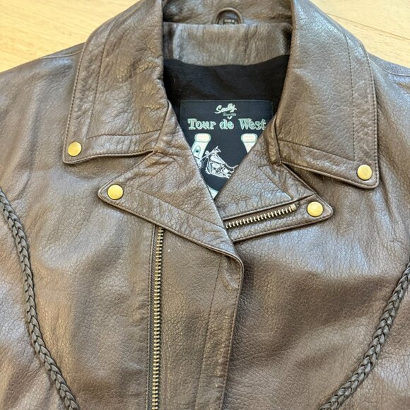 Scully Tour De West Leather Western Jacket - Picture 5 of 11